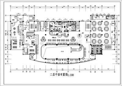 匠心獨運 某地酒店裝修平面設(shè)計圖解析